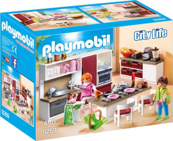 Picture of Playmobil City Life Μοντέρνα Κουζίνα (9269)