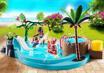 Picture of Playmobil Family Fun Παιδική Πισίνα Με Υδρομασάζ (70611)