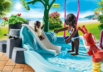 Picture of Playmobil Family Fun Παιδική Πισίνα Με Υδρομασάζ (70611)