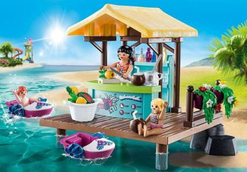 Picture of Playmobil Family Fun Πλωτό Μπαρ Και Παραθεριστές (70612)