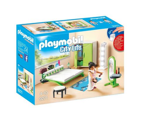 Picture of Playmobil City Life Μοντέρνο Υπνοδωμάτιο (9271)