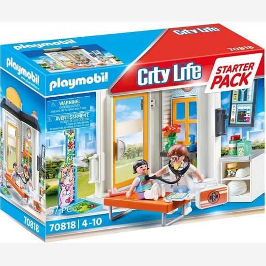 Picture of Playmobil City Life Starter Pack Παιδιατρείο (70818)