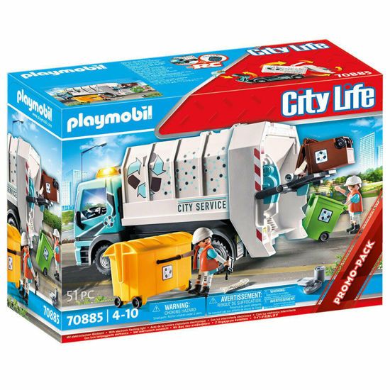 Picture of Playmobil City Life Φορτηγό Ανακύκλωσης(70885)