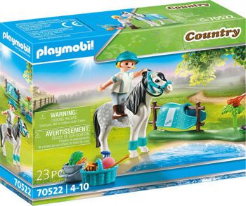 Picture of Playmobil Country Αναβάτρια Με Classic Πόνυ (70522)