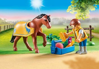 Picture of Playmobil Country Αναβάτης Με Welsh Πόνυ (70523)