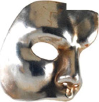 Picture of Clown Αποκριάτικη Μάσκα Προσώπου Μάσκα Paper Mache Φάντασμα Της Όπερας (71655)