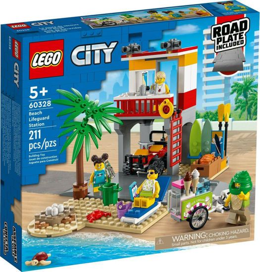 Picture of Lego City Beach Lifeguard Station (60328)