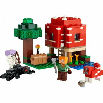 Picture of Lego Minecraft The Mushroom House (21179)