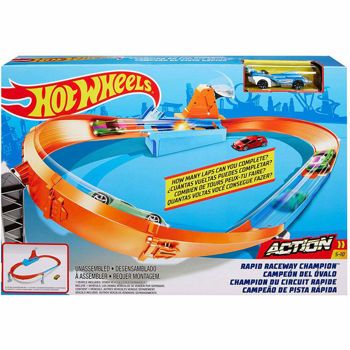 Picture of Mattel Hot Wheels Αγωνιστική Πίστα Rapid Raceway Champion Track Set (GJM75)