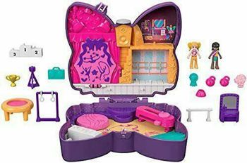 Picture of Polly Pocket Sparkle Stage Bow Compact (HCG17)