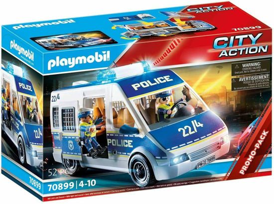 Picture of Playmobil City Action Αστυνομικό ΛεωφορείοΜε Φώτα Και Ήχο (70899)