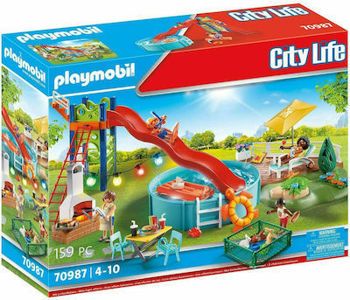 Picture of Playmobil City Life Πάρτυ Στην Πισίνα (70987)