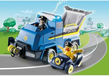 Picture of Playmobil Duck On Call Όχημα Αστυνομίας Και Μίνι Περιπολικό (70915)