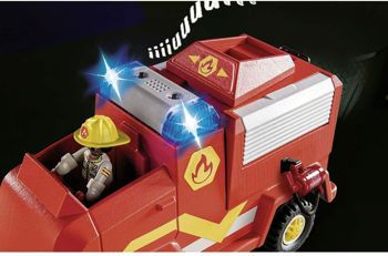 Picture of Playmobil Duck On Call Όχημα Πυροσβεστικής Με Κανόνι Νερού (70914)