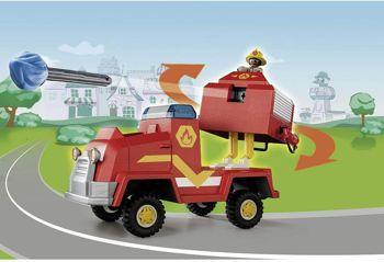 Picture of Playmobil Duck On Call Όχημα Πυροσβεστικής Με Κανόνι Νερού (70914)