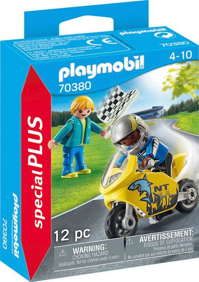 Picture of Playmobil Special Plus Παιδάκια Σε Αγώνες Μοτοσυκλέτας (70380)