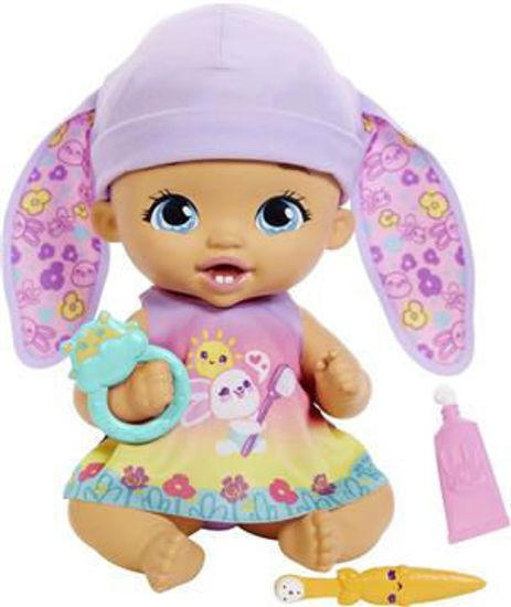Picture of Mattel My Garden Baby Γλυκό Μωράκι Λαγουδάκι Ροζ Μαλλιά (HGC12)
