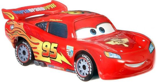 Picture of Mattel Disney Pixar Cars Lightning McQueen With Racing Wheels (DXV29/FLM20)