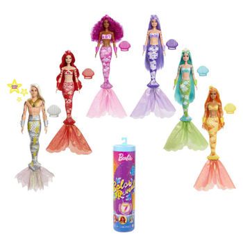 Picture of Mattel Barbie Color Reveal Mermaid Γοργόνες (HCC46)