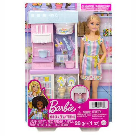 Picture of Mattel Barbie Ice Cream Shop Εργαστήριο Παγωτού (HCN46)