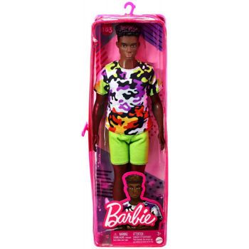 Picture of Mattel Barbie Ken Fashionistas Έγχρωμος Χρωματιστό T-Shirt (DWK44/HBV23)