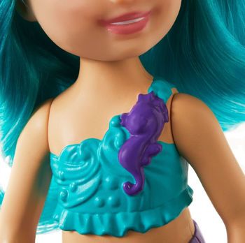 Picture of Mattel Barbie Dreamtopia Chelsea Γοργόνα  Γαλάζια Μαλλία (GJJ85/GJJ89)