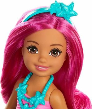 Picture of Mattel Barbie Dreamtopia Chelsea Γοργόνα Ροζ Μαλλία (GJJ85/GJJ86)