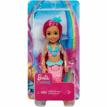 Picture of Mattel Barbie Dreamtopia Chelsea Γοργόνα Ροζ Μαλλία (GJJ85/GJJ86)