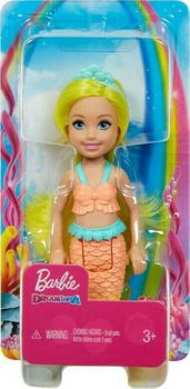 Picture of Mattel Barbie Dreamtopia Chelsea Γοργόνα Κίτρινα Μαλλία (GJJ85/GJJ88)