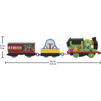 Picture of Fisher-Price Thomas And Friends Τρένα με 2 Βαγόνια - Party Train Percy (HFX97/HDY72)