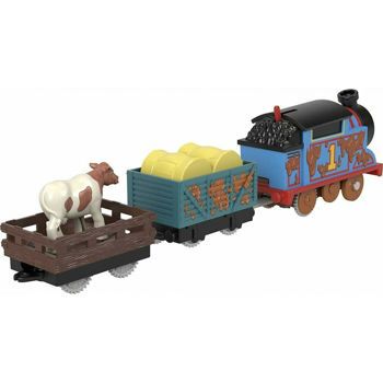 Picture of Fisher-Price Thomas And Friends Τρένα με 2 Βαγόνια - Muddy Thomas (HFX97/HDY73)