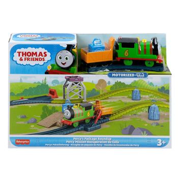 Picture of Fisher-Price Thomas & Friends Motorized Track Set Percy s Package Roundup  (HGY78/HGY80)