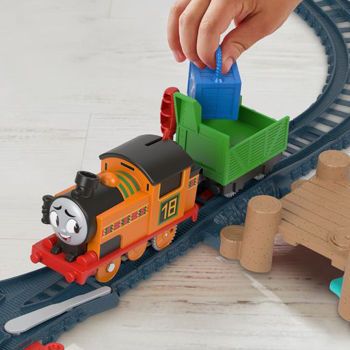Picture of Fisher-Price Thomas & Friends Motorized Track Set Nia Dockside Drop Off (HGY78/HGY81)