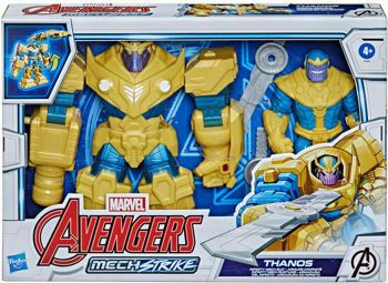 Picture of Hasbro Marvel Avengers Mech Strike Thanos Figure With Infinity Mech Suit (F0264)