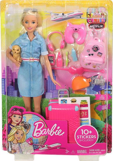Picture of Mattel Barbie Ετοιμη Για Ταξιδι (FWV25)