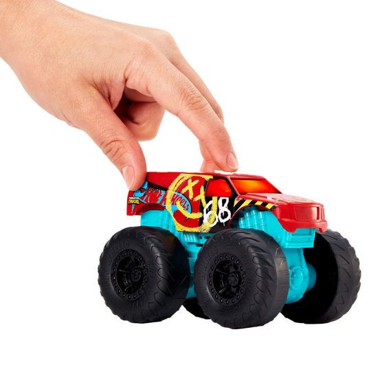 Picture of Mattel Hot Wheels Monster Trucks Όχημα Με Φώτα & Ήχους Roarin Wreckers Demo Derby 1:43