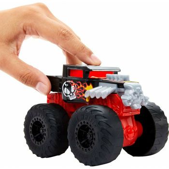 Picture of Mattel Hot Wheels Mattel Hot Wheels Monster Trucks Όχημα Με Φώτα & Ήχους Roarin Wreckers Boneshaker 1:43