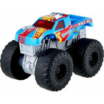 Picture of Mattel Hot Wheels Mattel Hot Wheels Monster Trucks Όχημα Με Φώτα & Ήχους Roarin Wreckers Race Ace 1:43
