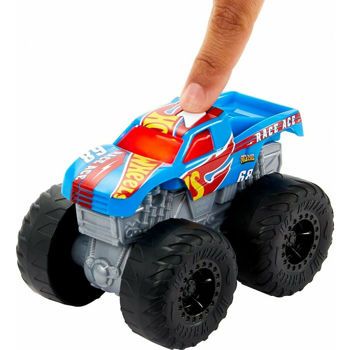 Picture of Mattel Hot Wheels Mattel Hot Wheels Monster Trucks Όχημα Με Φώτα & Ήχους Roarin Wreckers Race Ace 1:43