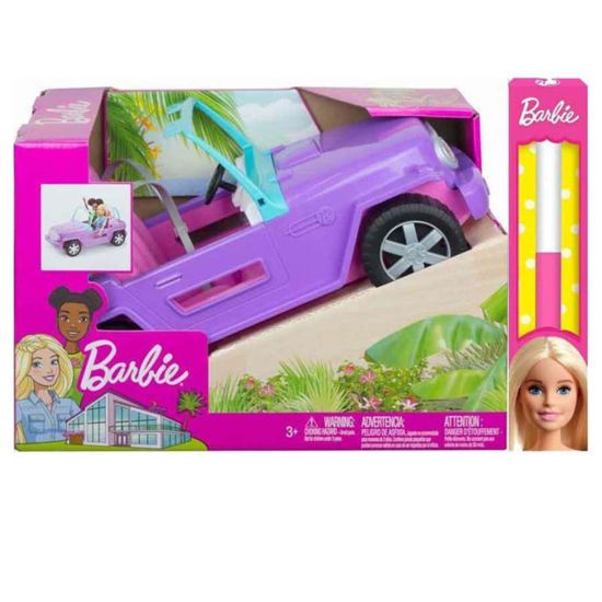 Picture of Παιχνιδολαμπάδα Mattel Barbie Jeep Όχημα (GMT46)
