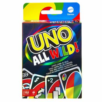 Picture of Mattel Uno All Wild Παιχνίδι Καρτών (HHL33)