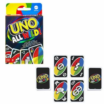 Picture of Mattel Uno All Wild Παιχνίδι Καρτών (HHL33)