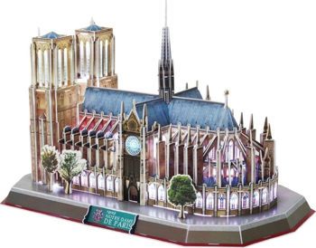 Picture of Cubic Fun 3D Puzzle Notre Dame de Paris Led Edition 149τεμ. (L173h)