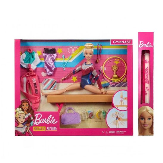 Picture of Παιχνιδολαμπάδα Mattel Barbie Αθλήτρια Ενόργανης Γυμναστικής (GJM72)
