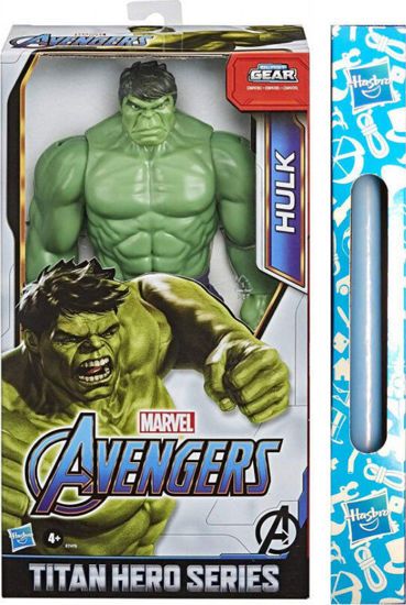 Picture of Παιχνιδολαμπάδα Hasbro Φιγούρα Avengers Titan Hero Delux Hulk 30 cm (E7475)
