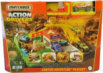 Picture of Mattel Matchbox Action Drivers Μεγάλα Σετ Δράσης Canyon Adventures (HBD74/HHH32)