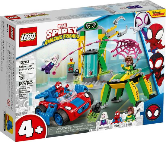 Picture of Lego Spidey Spider-Man at Doc Ock’s Lab (10783)
