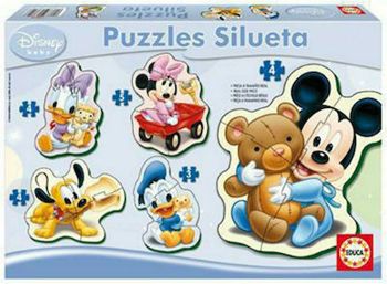 Picture of Educa Baby Παζλ Mickey 3/4/4/4/5 τεμ.