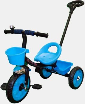 Picture of Zita Toys Τρίκυκλο Ποδήλατο Μπλε Με Χειρολαβή Καθοδήγησης 503-B