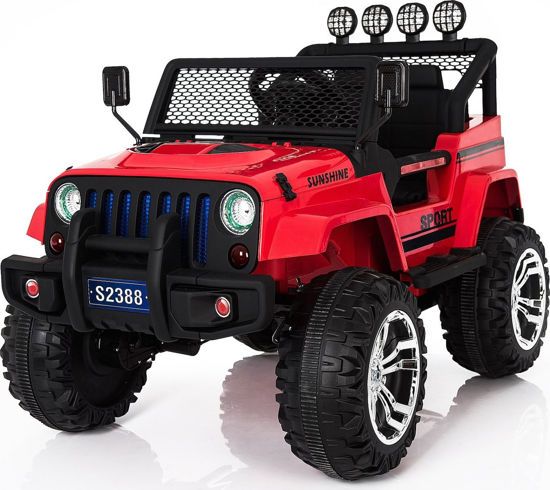 Picture of Zita Toys Ηλεκτροκίνητο Τύπου Jeep Διθέσιο Με 4 Μοτέρ Και Τηλεχειριστήριο 12V Κόκκινο